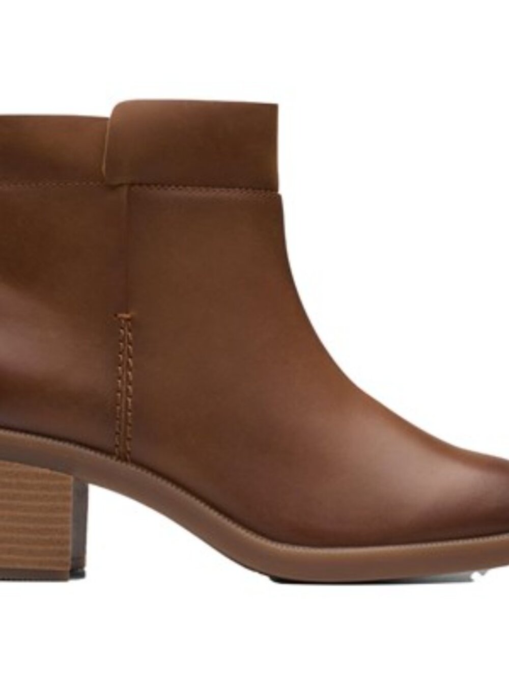 Clarks - Womens Lileigh Charm Boot, size 9 US womens, color brown.